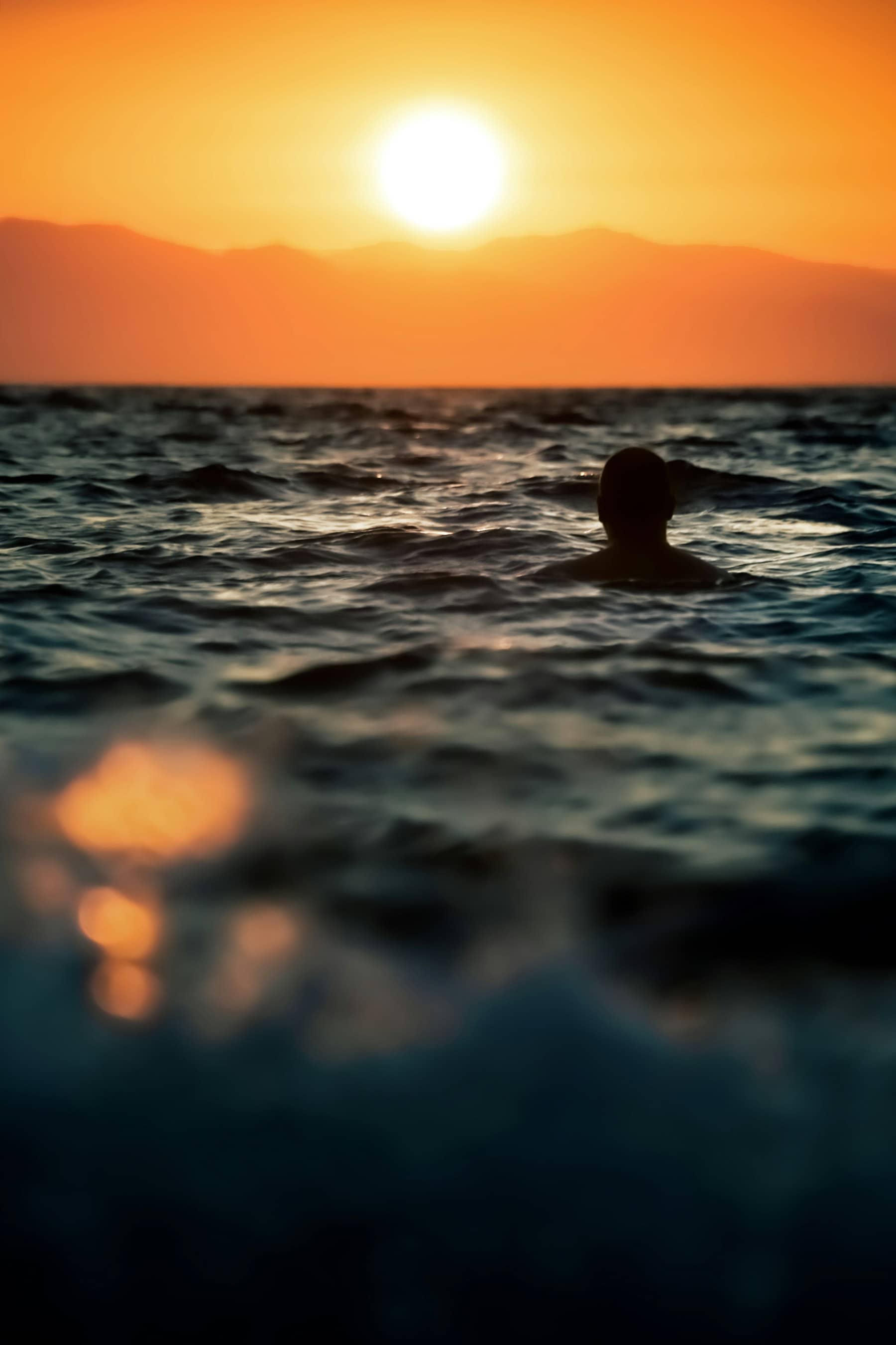 The Swim: Cold, and good for you, apparently.